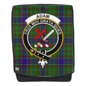 Das Adam Junting Clan Wappen Tartan Plai Rucksack (Vorderseite)
