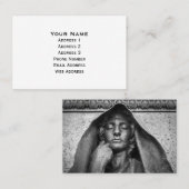 Das Adams-Mahnmal Visitenkarte (Vorne/Hinten)