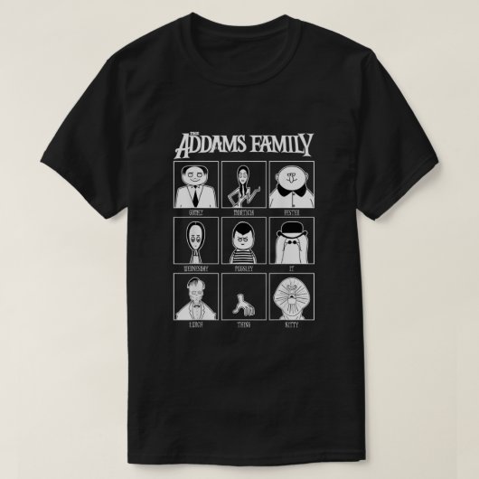 Das Addams Familienbuch T-Shirt (Design vorne)