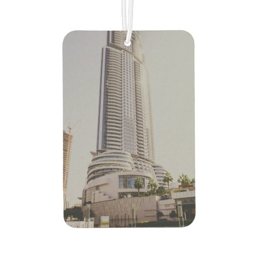 Das Address Hotel Downtown Dubai Autolufterfrischer (Rückseite)