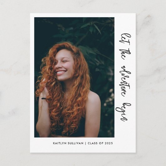 Das Adventure Begin Script Lässig gelassen | Absol Ankündigungspostkarte (Vorderseite)