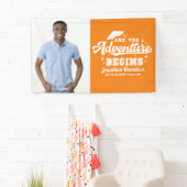 Das Adventure fängt Orange Grad Party Foto an Banner (Insitu)