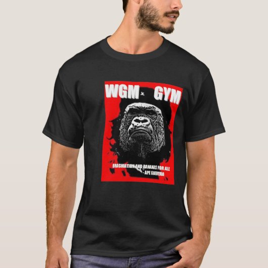 Das Affe Guevara WGM TURNHALLEN-Shirt T-Shirt (Vorderseite)