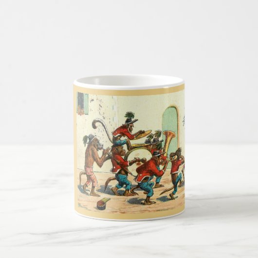 Das Affenband-Mug Kaffeetasse (Mittel)