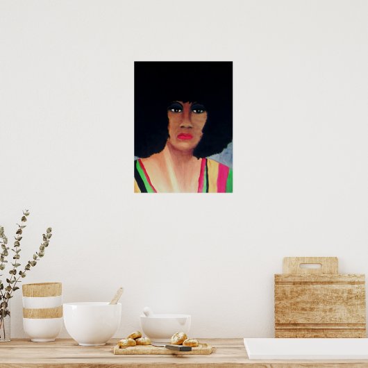 Das AFRO-Poster Poster (Küche)