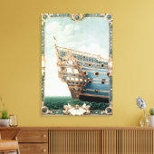 Das Aftercastle "Le Soleil Royal" Leinwanddruck (Insitu (Wohnzimmer))