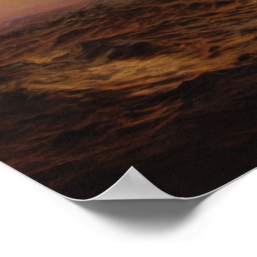 Das Ägäische Meer Poster (Ecke)