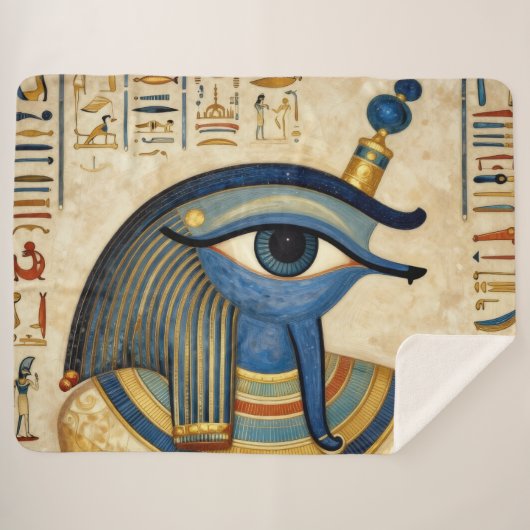 Das Ägyptische Auge´1 Sherpadecke (Vorderseite (Horizontal))