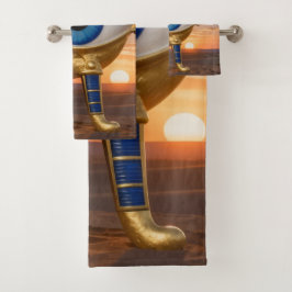 Das Ägyptische Auge´3 Badhandtuch Set