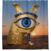Das Ägyptische Auge´3 Duschvorhang (Vorderseite)