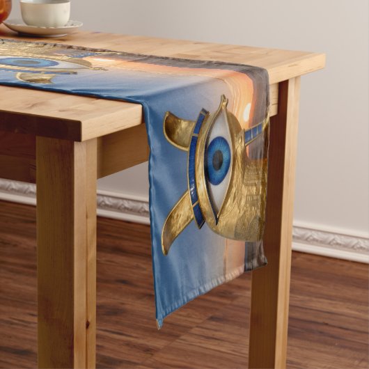 Das Ägyptische Auge´3 Kurzer Tischläufer (Beispiel)