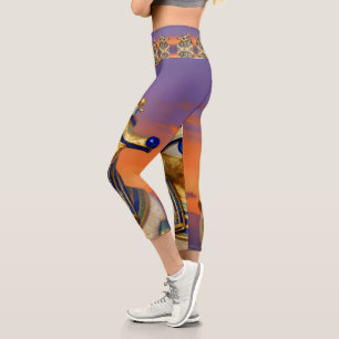Das Ägyptische Auge´5 Capri Leggings