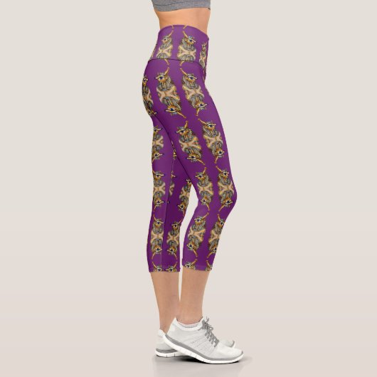 Das Ägyptische Auge´5 Capri Leggings (Rechts)