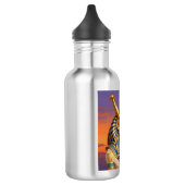 Das Ägyptische Auge´5 Edelstahlflasche (Links)