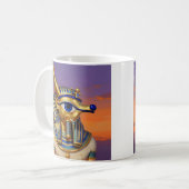 Das Ägyptische Auge´5 Kaffeetasse (Vorderseite Links)