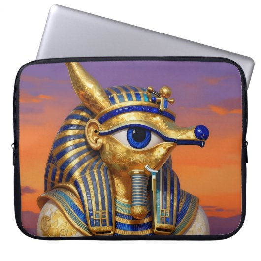 Das Ägyptische Auge´5 Laptopschutzhülle (Vorderseite)