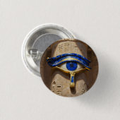 Das Ägyptische Auge´6 Button (Vorne & Hinten)