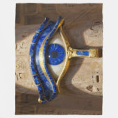 Das Ägyptische Auge´6 Fleecedecke (Vorderseite)