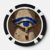 Das Ägyptische Auge´6 Pokerchips (Rückseite)