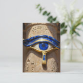 Das Ägyptische Auge´6 Postkarte (Stehend Vorderseite)