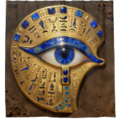 Das Ägyptische Auge´7 Duschvorhang (Vorderseite)