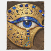 Das Ägyptische Auge´7 Fleecedecke (Vorderseite)