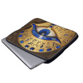 Das Ägyptische Auge´7 Laptopschutzhülle (Vorne Knopf)
