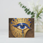 Das Ägyptische Auge´7 Postkarte (Stehend Vorderseite)