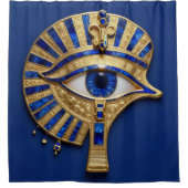 Das Ägyptische Auge´8 Duschvorhang (Vorderseite)