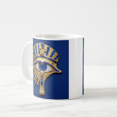 Das Ägyptische Auge´8 Kaffeetasse (Vorderseite Links)