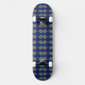 Das Ägyptische Auge´8 Skateboard (Vorderseite)