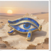 Das Ägyptische Auge´9 Aufkleber (Vorderseite)