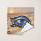 Das Ägyptische Auge´9 Badhandtuch Set (Waschlappen)