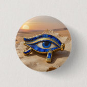 Das Ägyptische Auge´9 Button (Vorderseite)