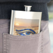 Das Ägyptische Auge´9 Flachmann (Beispiel)