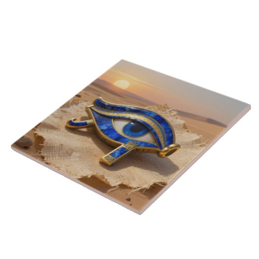 Das Ägyptische Auge´9 Fliese (Seite)