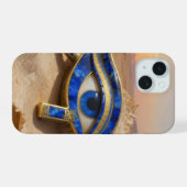 Das Ägyptische Auge´9 iPhone 15 Hülle (Rückseite (Horizontal))
