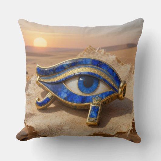 Das Ägyptische Auge´9 Kissen (Vorderseite)