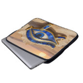 Das Ägyptische Auge´9 Laptopschutzhülle (Vorne Knopf)