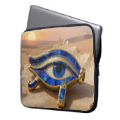 Das Ägyptische Auge´9 Laptopschutzhülle (Vorderseite Links)