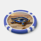 Das Ägyptische Auge´9 Pokerchips (Einzeln)