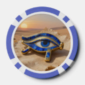 Das Ägyptische Auge´9 Pokerchips (Rückseite)