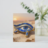 Das Ägyptische Auge´9 Postkarte (Stehend Vorderseite)