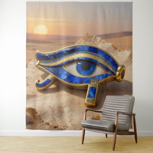 Das Ägyptische Auge´9 Wandteppich (Beispiel)