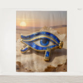 Das Ägyptische Auge´9 Wandteppich (Vorderseite)