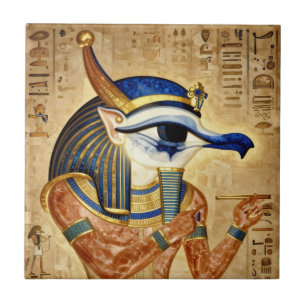 Das Ägyptische Auge Fliese