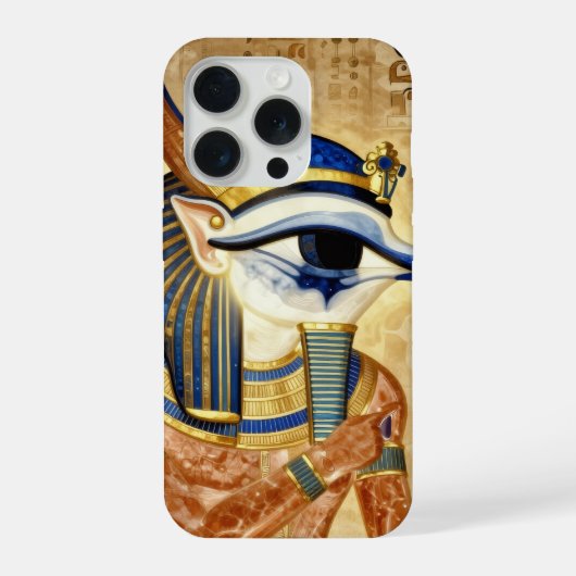 Das Ägyptische Auge iPhone Hülle (Rückseite)