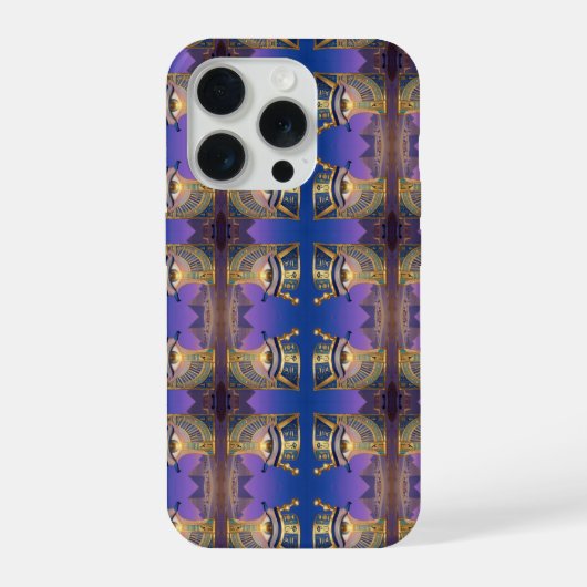 Das Ägyptische Auge iPhone Hülle (Rückseite)