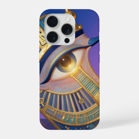 Das Ägyptische Auge iPhone Hülle (Rückseite)