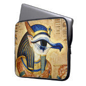 Das Ägyptische Auge Laptopschutzhülle (Vorderseite Links)